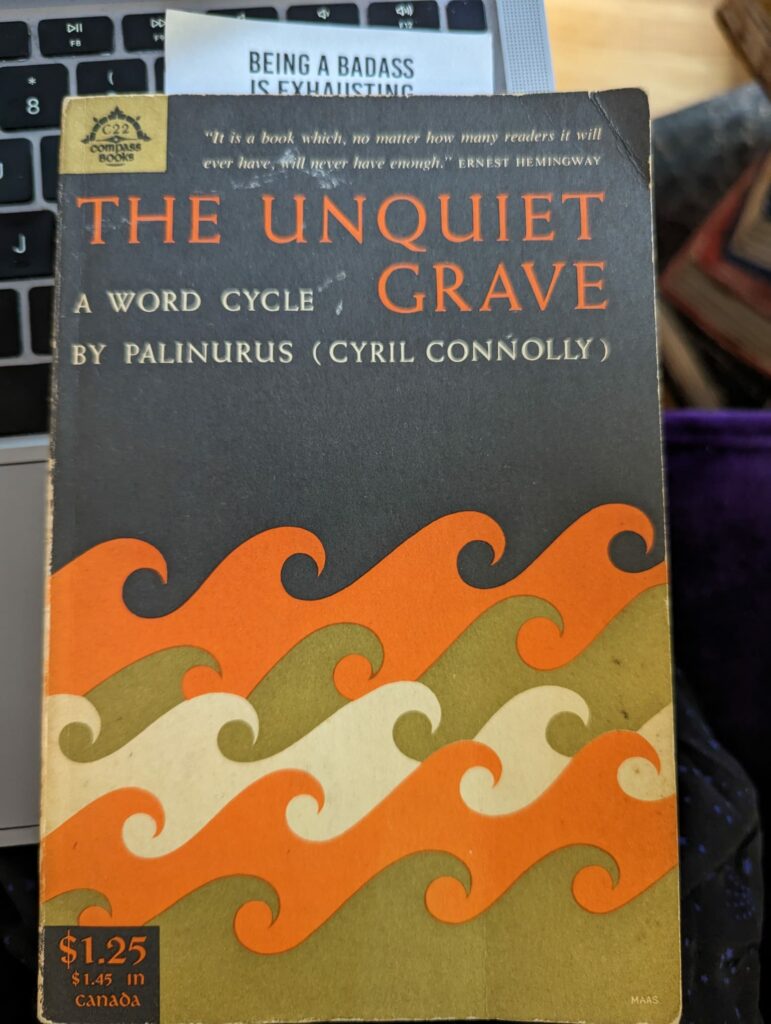 book cover of unquiet grave