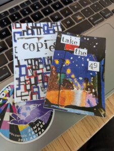 two tiny colorful zines