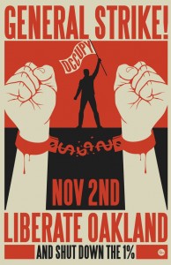 poster for liberate oakland